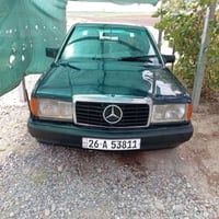 مارسيدس 190كير ومحرك ونجي بالشرط كهربائيّة شغاله تايرات اربعه جدد سنوي...