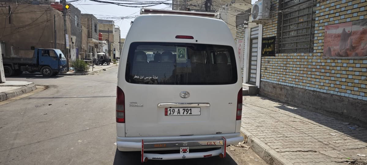 سلام عليكم
هايسه موديل 2012 سياره كفاله من عدا ملاحضات بسيطه موضحه بلفديو 

كير مكينه اكسل كفاله 

كلچ ستوني مبدله صارله 15 يوم 

حداديه جديده شرط اصلي وكاله مالته البلادي شاده 

تبريد خير من الله 

تخم تاير جواه جديد

كهربائيات السياره كله بلاديه وشغاله 

واسف ع الاطاله السعر المطلوب 245 وبيه مجال  يتصل ودلل مكاني النجف الاشرف شارع المدينه ‏‪***********‬‏   ***********

سياره بسمي مصفره هئيه وضريبه وغرامات
