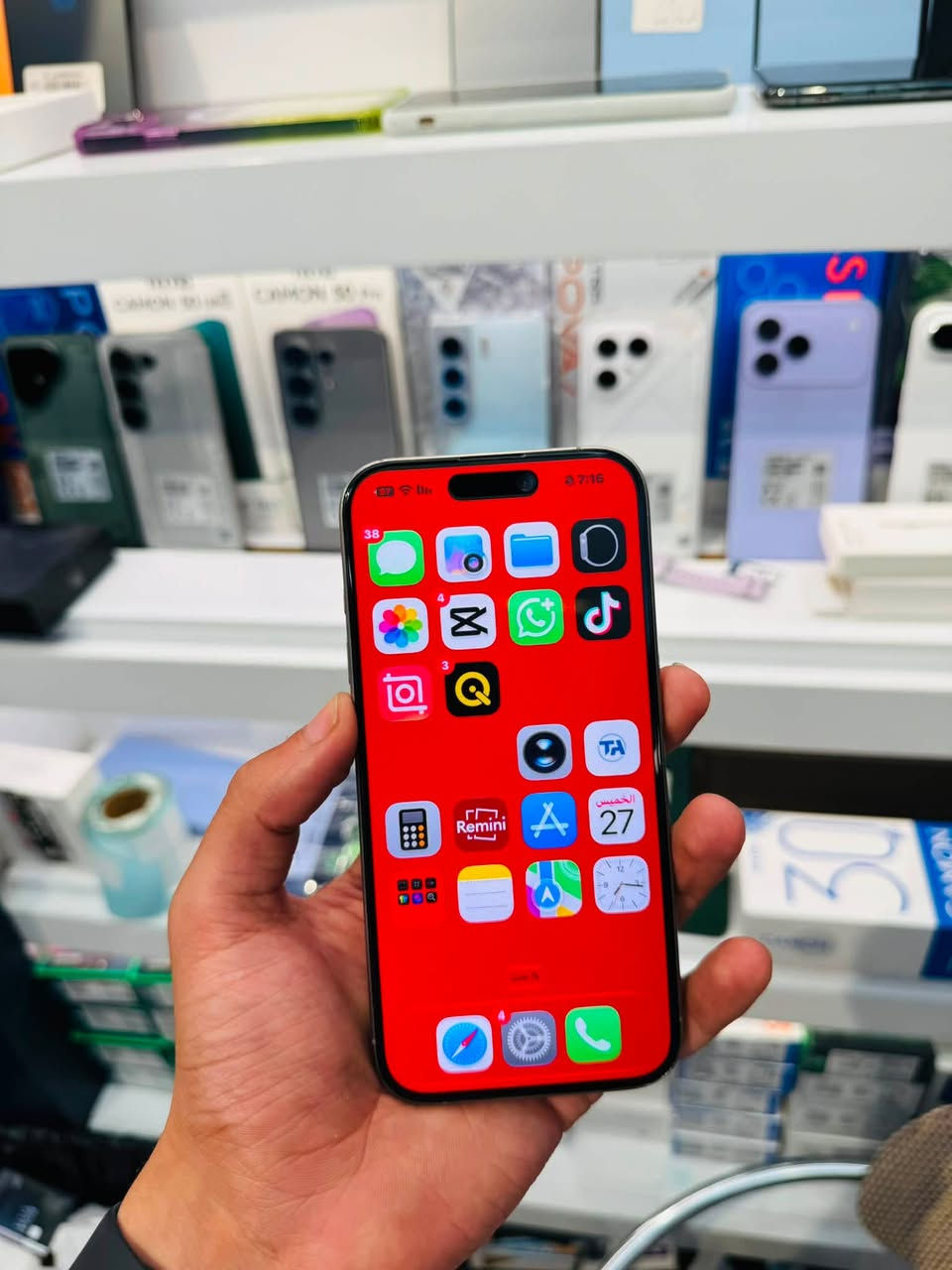 15pro
256
باتري 87
شرق اوسط A/AA
تيتانيوم نظافه 100
شاشه مال وكاله مبدله 3 خيارات 
تفحص أسبوع بي مشكله يرجع 

السعر 750 الف 

مراوس ب13 شرط نظافه 100 

مكاني شارع السينما 

هـ***********
