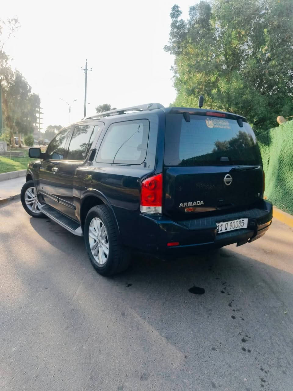 الاسطول البحري (نيسان ارمادا) 
موديل 2009 رقم بغداد بااسمي سنوية 2031
 فور ويل 4×4 
🚙 خليجي فول مواصفات للاخير. 
( بصمة تشغيل @ بصمة بيبان @ اشاير ترحيب @ صندوك كهرباء @ كراسي امامي وخلفي كهرباء  @ دمام تحت الكرسي @ شاشة سقف dvd مع ريموت تحكم @ سيدي جنجر @ مري شفط @ سلايد روف @ تدفئة كشنات @ خزن ميمور وضعيات قيادة @ لايتات زنون ثلجي رهاب الرعد والبرق ) 
🚙 سيارة جديدة بمعنى الكلمة من دخولها للعراق الى الان فقط شخصين جانيها 
تبريد ❄ ثلج شرط 4 قطع انجماد وقت الظهر 
برغي مابيها نقص ( كير مكفول  &  محرك مكفول  & كهربائيات مكفولة ) سيارة على وضع الشركة 
بدون اي حادث 
السعر / 125 ورقة 
 للاستفسار الاتصال على الرقم/ ***********
مكاني بغداد حي الجهاد
