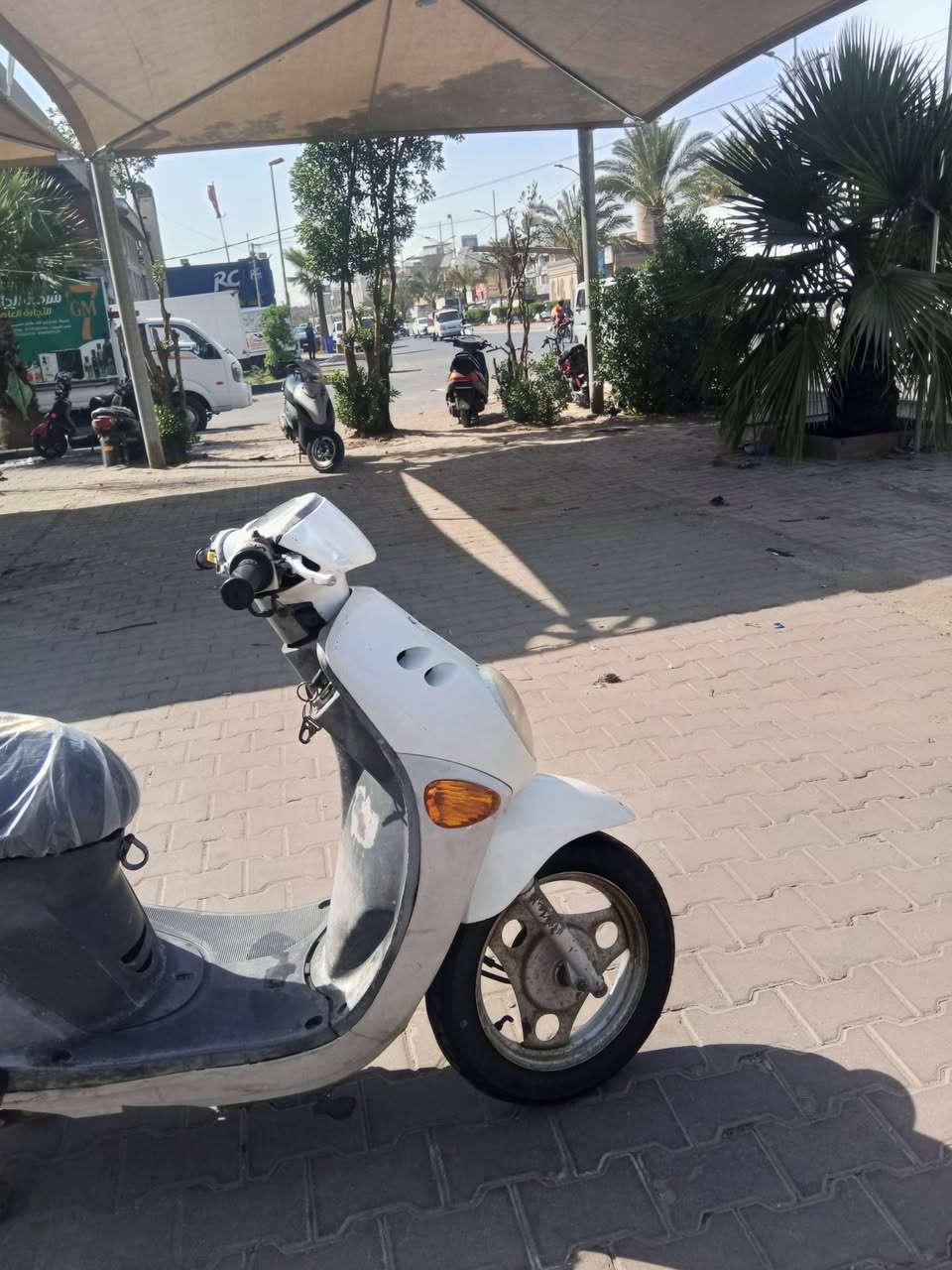 السلام عليكم دراجه فله دراجه بلاديه مكينه بلاديه ما مفتوحه كهربايات شغاله دراجه جاهزه خير من الله السعر 700 وبيه مجال باقي تفاصيل خاص رقم الهاتف *********** مكان بغداد جميلة
