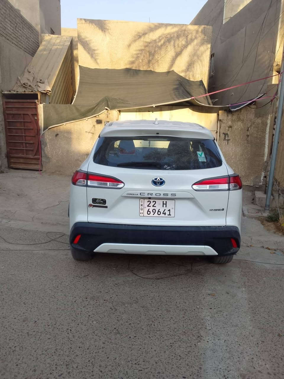 سلام عليكم
كورلا كروز 2021 ساز هايبرد / 
رقم اربيل باسمي سيارة مكفولة من البارد والصبغ 
احلى من الصورة بعد بصمة ابواب اشاير بالمري كهربائية 
بصمة تشغيل 
مكان السيارة بغداد الدورة سعر 160 بيها مجال بسيط 
للاستفسار ***********
