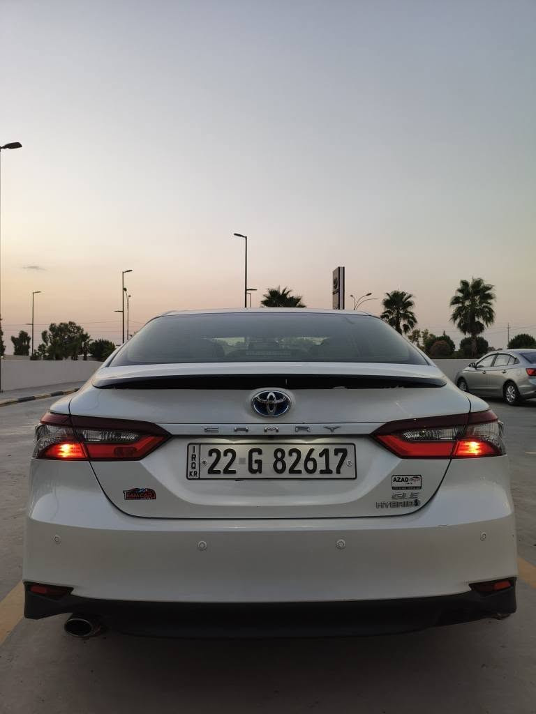 السلام عليكم
Toyota Camry hybrid 2024 GLE  خليجي
(السياره كليين بدون صبغ)
ماشيه 121 كيلو
فول مواصفات 
سلايد
بردا خلفيه 
شحن لاسلكي
مري شفط 
تثبيت سرعه
رادار 
حساسات امامي و خلفي و جانبي 
وضعيات قياده
كرسي السايق كهرباء
قطعتين تبريد
ابل كار بلاي و اندرويد اوتو
هاند بريك بصمه
بريك هولد
السياره كامله LED
حساس اطارات
دخول ذكي
السياره بيه ملاحظات بسيطه اشرحلكياه بالاتصال

السعر 26٫500
265 ورقه بيه مجال بسيط

مكان السياره اربيل باسمي تحويل ثاني يوم

*********** أربيل, العراق
