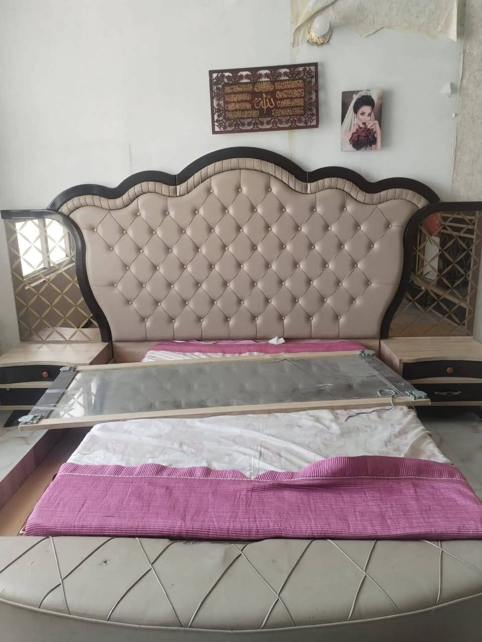 غرفه نوم للبيع العنوان الجاهزه
