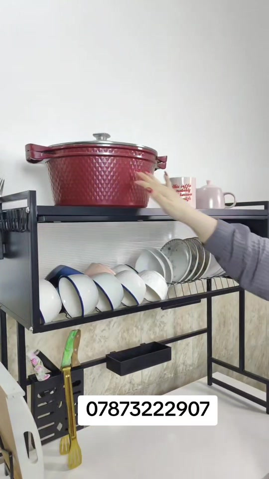 🍽️ بعدك تعاني من زحمة الصحون بالمطبخ؟ 😍 استغل المساحة فوق المغسلة وخلي كلشي مرتب بمكانه! ستاند صحون قوي ومقاوم للصدأ، يرتب الصحون والأكواب وأدوات المطبخ، والماء ينزل مباشرة للمغسلة 💦✨ 🔥 عملي، مرتب، ويوفرلك مساحة على سطح المطبخ! 📦 توصيل لجميع المحافظات العراقية 📲 للحجز والاستفسار راسلنا بالخاص أو واتساب. 🍽️ ستاند صحون فوق المغسلة 🔹 يرتب الصحون والأكواب وأدوات المطبخ 🔹 يستغل المساحة فوق المغسلة 🔹 يوفر مساحة على رخامة المطبخ 🔹 تصريف المياه مباشرة داخل المغسلة 💦 🔹 فولاذ قوي ومقاوم للصدأ 🔹 عملي وسهل التنظيف والتركيب ✨ 📦 توصيل لجميع المحافظات العراقية 📲 للحجز والاستفسار راسلنا بالخاص أو واتساب 🔎 كلمات البحث: ستاند صحون، منظم صحون، رف صحون، منظم مطبخ، رف فوق المغسلة، منظم مغسلة، أدوات مطبخ، ترتيب المطبخ، مستلزمات مطبخ بالعراق #ستاند_صحون #منظم_مطبخ #أدوات_مطبخ #العراق 

نص مكتوب في الصور:
- ***********