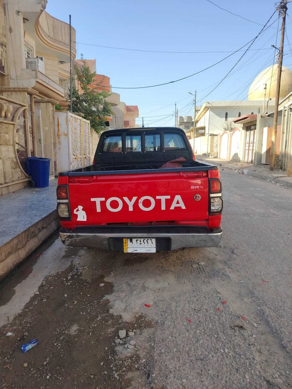 هيلوكس للبيع موديل ٢٠١٢ كويتي رقم انبار بسمي شرط التحويل بيها صبغ ربع بوند وجاملغ ومحرك بديت تنقيص والباقي كلو شرط السعر 165$ مكاني الموصل ***********
