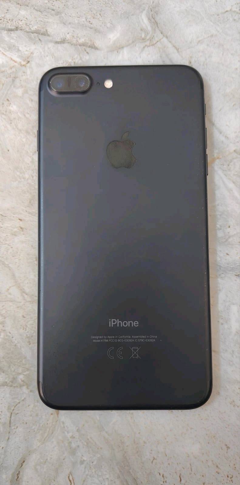 السلام عليكم
ايفون 📲 7 بلس
لون اسود
بطاريه 🔋79
ذاكره 128
مكفول كفاله عامه من فتح وتصليح 
السعر / 100 الف وبي مجال 
العنوان / بغداد الدوره