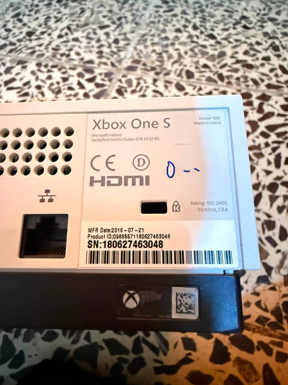 🎮 للبيع: جهاز Xbox One S (بحالة ممتازة)
سعر: قيم واخذ.

اللاستسفار واتساب🟢:***********
