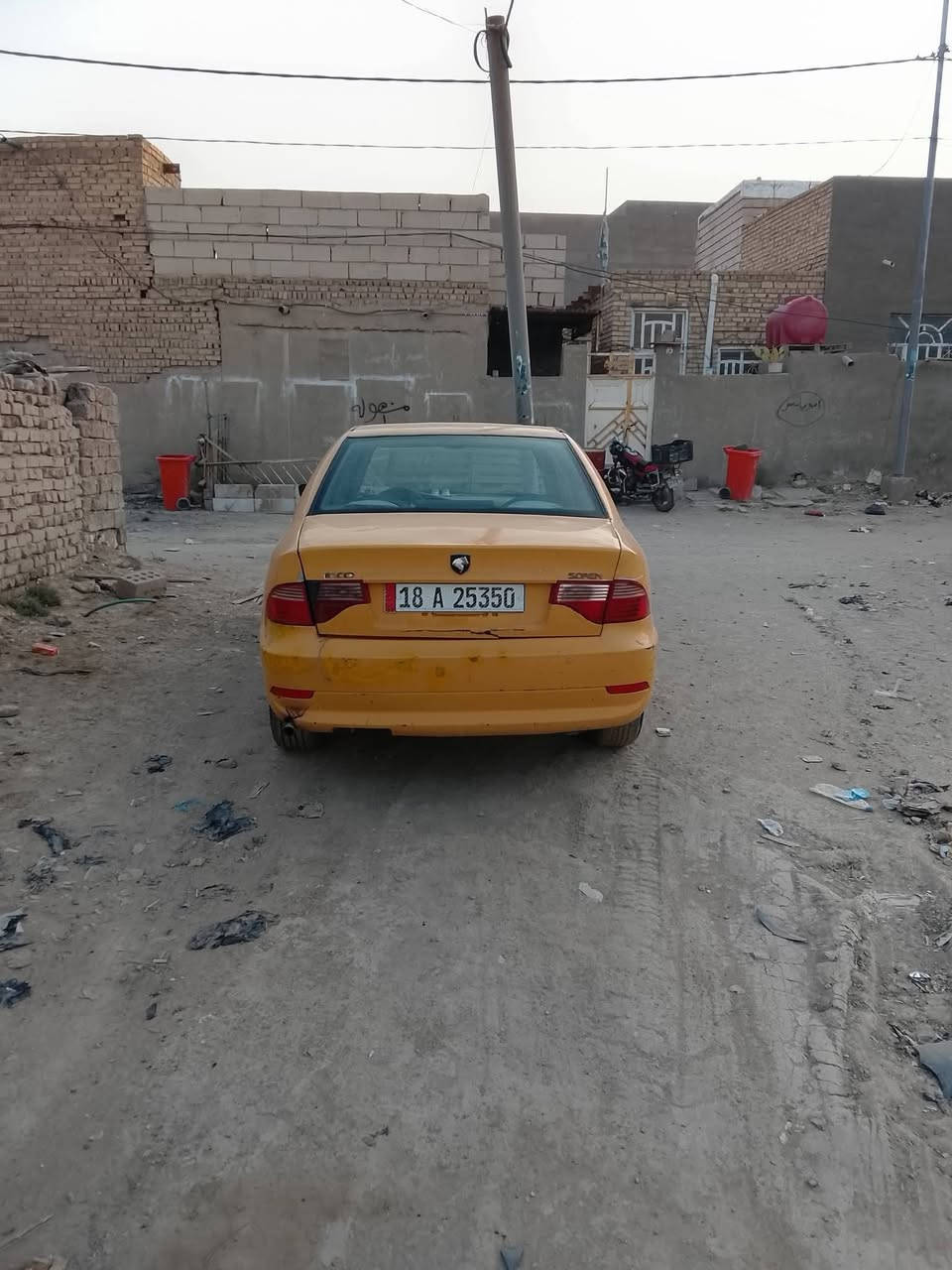 سمند ٢٠١١ • رقم انكليزي • محرك وكير جاهزين