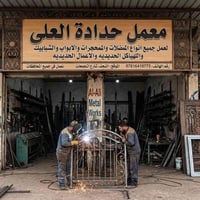 حدادة العلي • مظلات • النجف