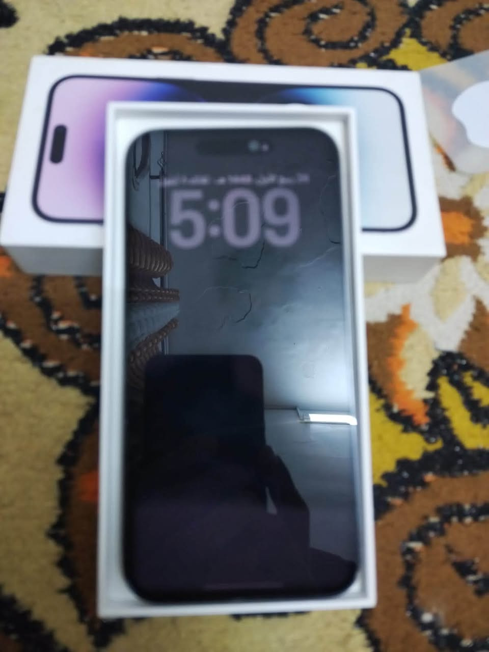 سلام عليكم ايفون 14برو ماكس جاز ماستر  ذكرته 256 بطاريته 80 لجهاز فوال نضافه لا مفتوح لا دخال صينه لجهاز بس كارتونه ويه فقط سعر 850 قفل قفل عنوني شعب سبع قصور  هاذ رقمي ليحب يتوصل وياا ***********
