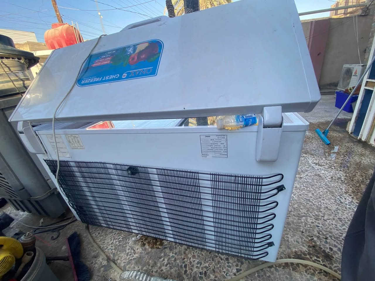 السلام عليكم
اغراض مطعم كامله 
نظام كامل
لابتوب hp ويندوز ١١ 225,000
نظام كاشير سبيدو مطاعم 300,000 
طابعة وصولات مع اوراق نظيفة كلش 100,000
جرار كاشير مفتاح مع فتح ذاتي مع الفاتوره 30,000
 اذا كلهن سوه اسوي بيهن خصم

عربة كريب حديد شخاطه مليمين ضمان العمر كله  جاهزه من كهربائيات واناره وكلشي مسويها بمليون ونص بمليون ابيعه 
ميوزه ٤ وكراسي 16 كرسي ب350 الف
مجمدة جديده ضمان سنه 425
شواية بركر فحم 160 
ميز كاشير 30 الف 
  250 مبرده 
ميز حديد 30
ماطور ماء نضيف كلش 35 الف

شواية اجنحه كامله مع دكت هواء وساحبه 300 الف 

عارضه لحم خارجيه  المنيوم 120 الف

ساحبه صاروخ 40 الف 
قاعده روله نايلون 20 الف 
ميزان 15 الف 
بلانكات 4 مع غطاء 2   50 الف 
حافظة صمون اصليه 20 الف
للتواصل واتساب *********** او ماسنجر
