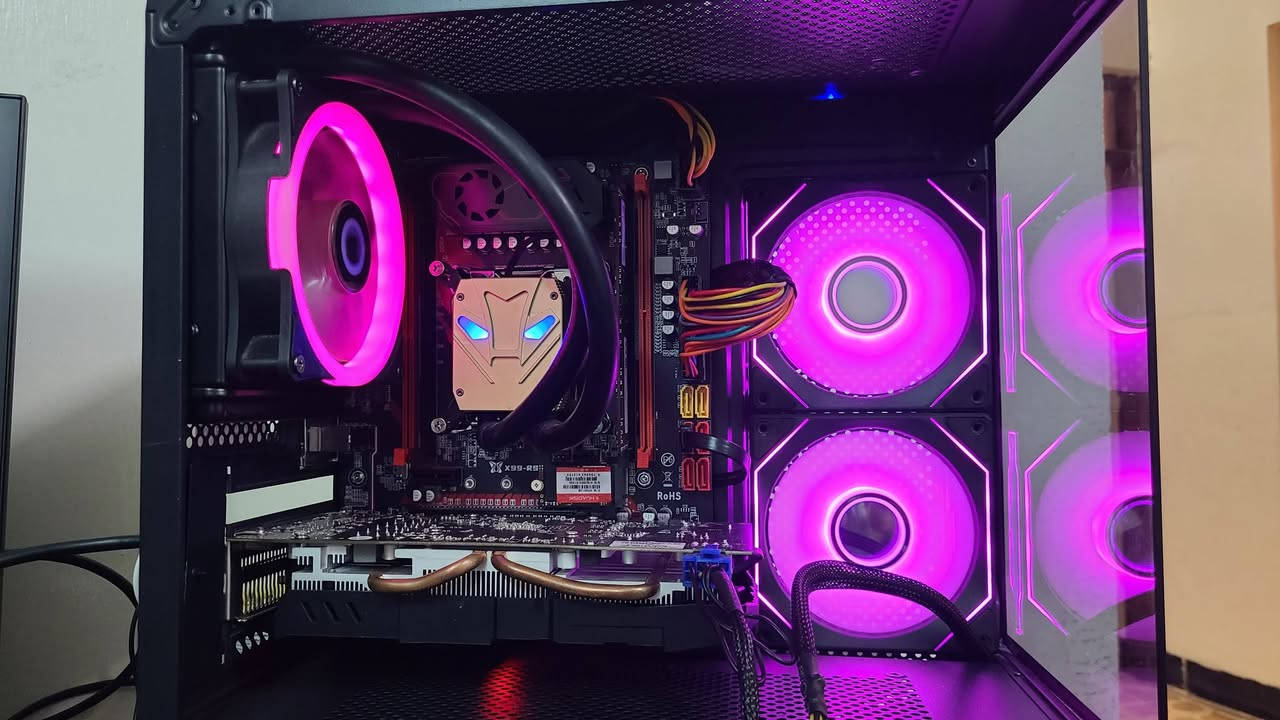 تجميعة • Xeon E5-2680V4 • RX 580 8GB