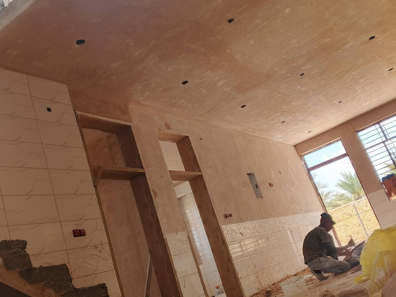 السلام عليكم لباخ درجه اوله عملي سمنت لط وجص وبورك واجهيات حسب طلبك عملي علمتر او يوميه او قطعي والتزام بلعمل ‏‪***********‬‏
