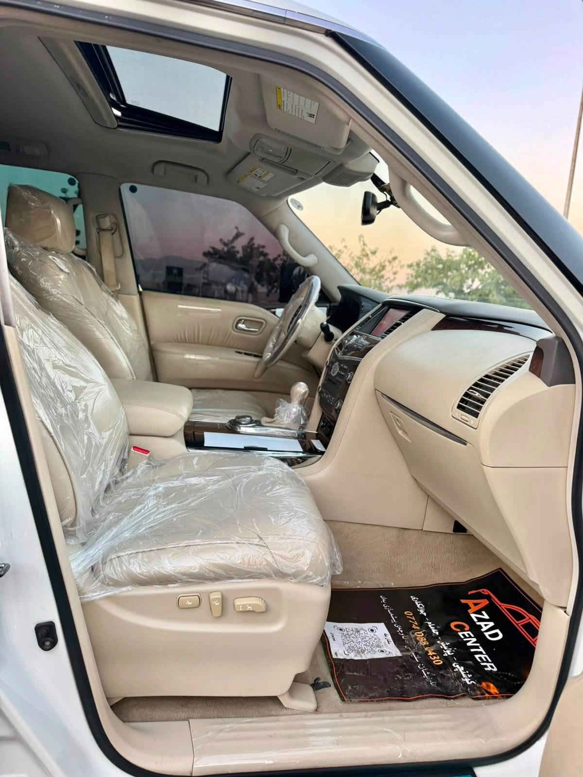 ‏ INFINITI QX56 2013
أنفنيتي QX56 موديل 2013 فول فول مواصفات ١/١
مواصفات خليجي وكالة شريكة سردار
سيارة جديد مثل شريكة 📦📦🧿🧿
 -----------------------------------------
مكان🌆: سليماني                   
 سعر💵: ارخص سعر  163$
تليفون 📲: ***********
                  *********** واتساب
  -----------------------------------------
▫️محريك V8 5.6L تمانية سلندر
🔹گير و محرك بشرط ✅
🔹بدون صوت و صرف و خلل كل بشرط فحص📦✅
🔹ماشيه 142 الف كيلو متر حقيقي
 
▫️سيارة جديد حديد بدون بارد و بدون رصعات
🔹بيها ( واحد جملغ خلفي صبوغ ) بدون داخل  اثر شخت شرط❌
🔹بدون أيرباگ كل بيلادي سليم ١٠٠/١٠٠
🔹سيارة حيل حيلوة جديد جديد ماشاالله
سيارة على وضع شريكة لوك 📦📦
 
▫️مواصفات
{{ بصمة - سلايت - داخل بيجي - فورويل - رادار امامي و خلفي - رادار جانبي - خمس كاميرا - ٣ شاشة - تشغيل عن بعد - صندوق شفت - ثلاجة - كشنات جلد - كشنات تتفيئة و تبريد -   - كشن و ستيرن خزن - كشنات امامي و خلفي كهربا - تيريد مركزي - حصاص امامي و خلفي - سماعة BOSE - مراي شفت - داخل فورميكا - ڤوليوم - تحديد سورعة - زينؤن - بعد }}
 
▫️اربع تاير و ويل حجم 22 بيلادي جديد
🔹سيارة جديد ماشالله بدون نواقص
🔹سيارة شرط بدون اى نواقص گير و محرك و حدادي و كاهرباى كولة بشرط
🔹سنوية و رقم جديد سنوي بأسمي تحويل غرامة بشرط
