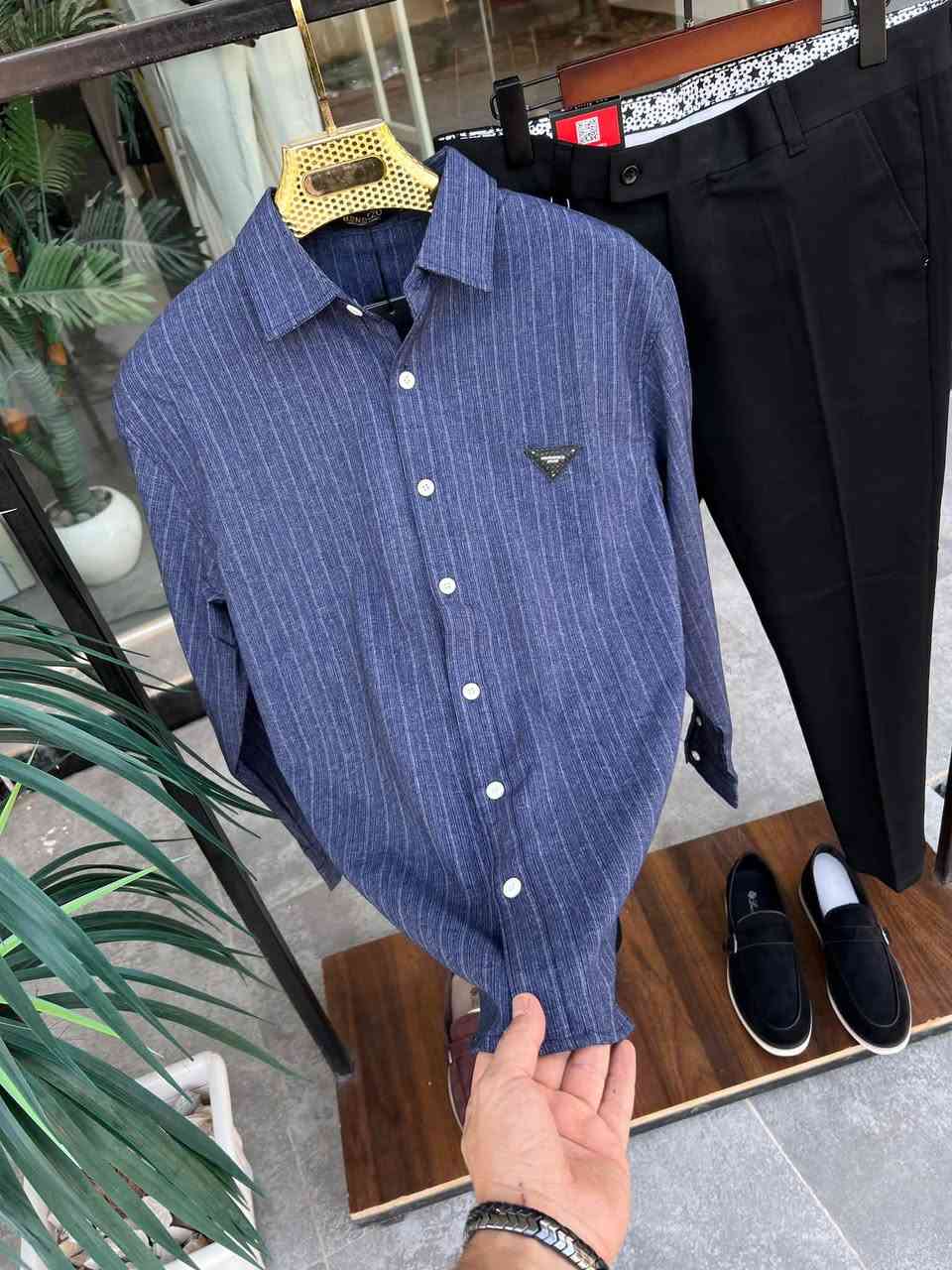 جديد🌾🍁
قميص خامه موهير من ماركة بنزو 💯
قياسات S_M-L-xl-xxl-
بنطرون ريكلر 30-31-32-33-34-36-38

حذاء 40-41-42-43-44-45

العنوان ديالى بعقوبه رگة حجي سهيل
#قميص_بنزو #بنزو #قمصان #قميص #قميص_رجالي

#جنز #ازياء #رجالي #شتائي #العراق #احذيه #الكسندر #جنط_ماركات_ديور_شانيل_نظارات_عدسات_عطور_جناط_كويت_سعوديه_البحرين_قطر_عمان_للتواصل
