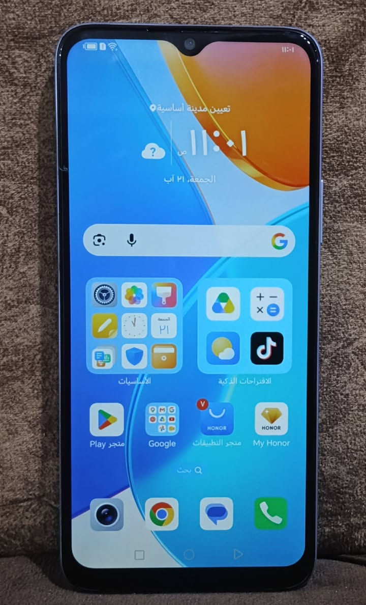 السلام عليكم للبيع جهاز هونر x6 ذاكره 128 بطارية 5000 جهاز نضيف كلش مبدل شاشه اصليه وكاله مكفول من اي عطل او خلل يدعم الشحن التايبسي السعر 75 وبي مجال قليل للاستفسار ***********
