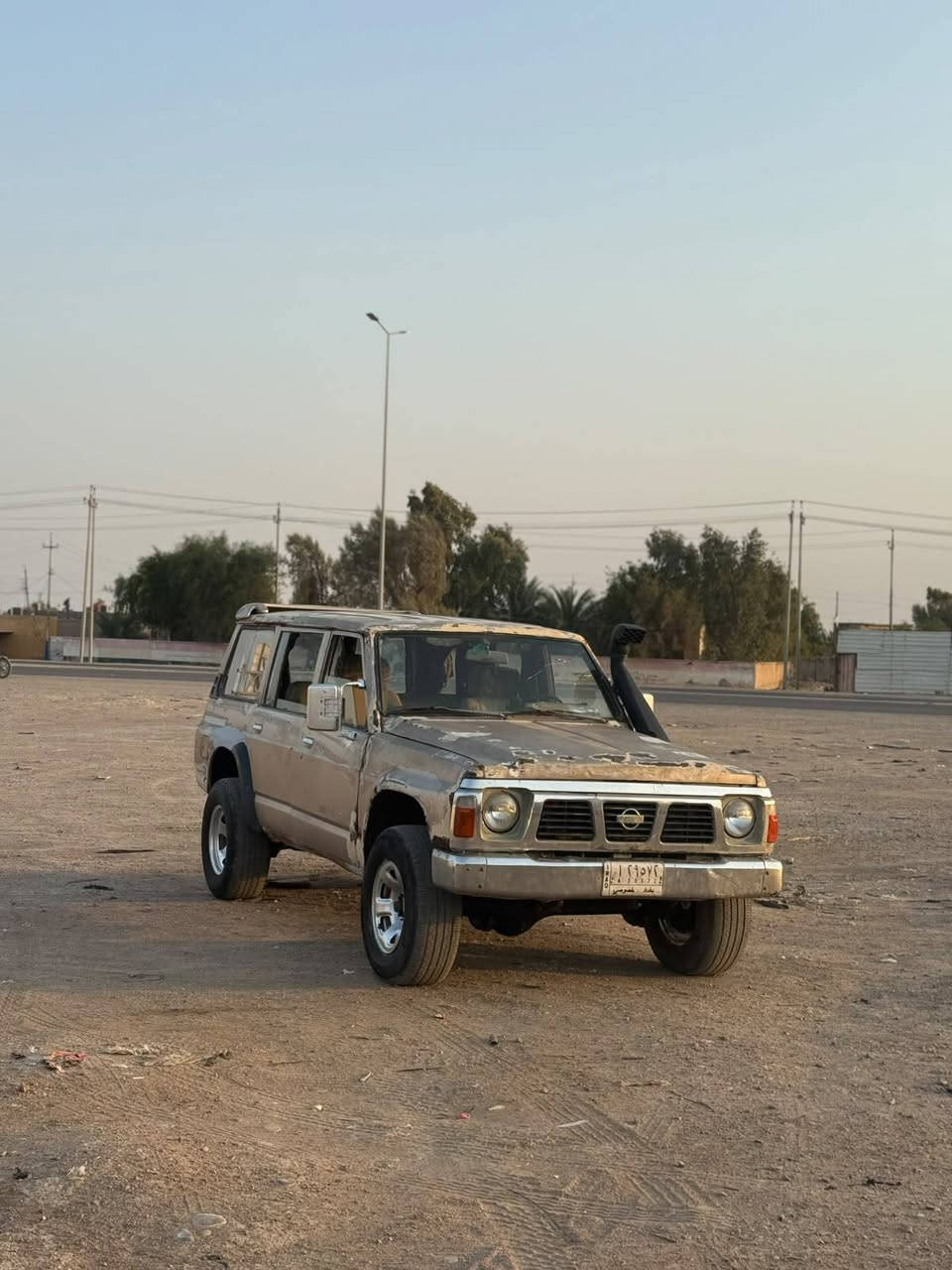 سلام عليكم لبيع نيسان بترول موديل 92 محرك 
گاز سوبر رقم الماني مشروع وطني غير متواجد ع الفيس للتواصل والستفسار  ‏‪***********‬‏
