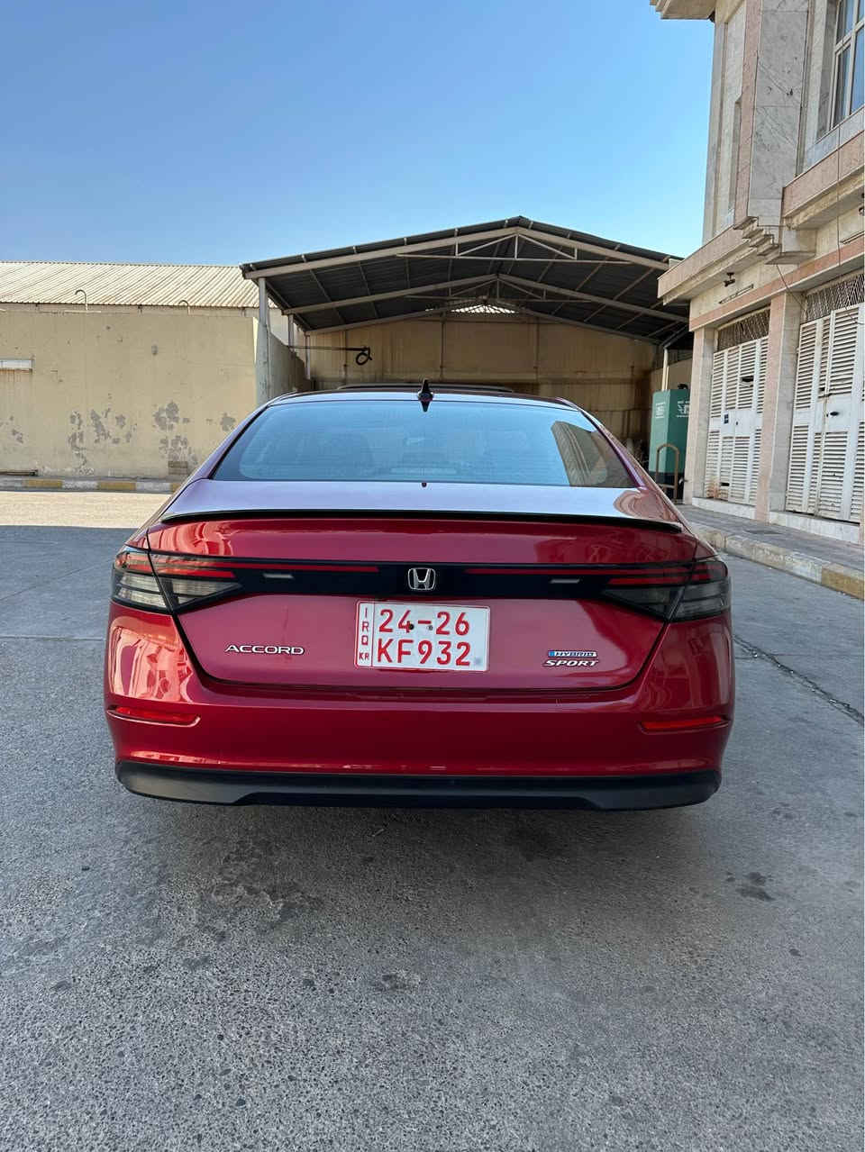 HONDA ACCORD, HYBRID SPORT
موديل 2025
جاملغ وباب تبديل شركة
سعر 177 ورقة
***********
العنوان عقرة اكر, نينوى
