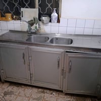 مطبخ اصلي • كاونتر مرمر • نجف دور الهندية