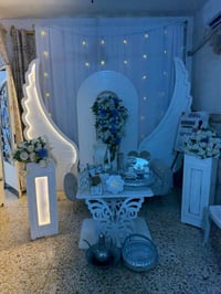 حلويات اليوم ☺️  كوشات لمناسبات المـهــــر والحنــــة ، للحجز   مراسلة...
