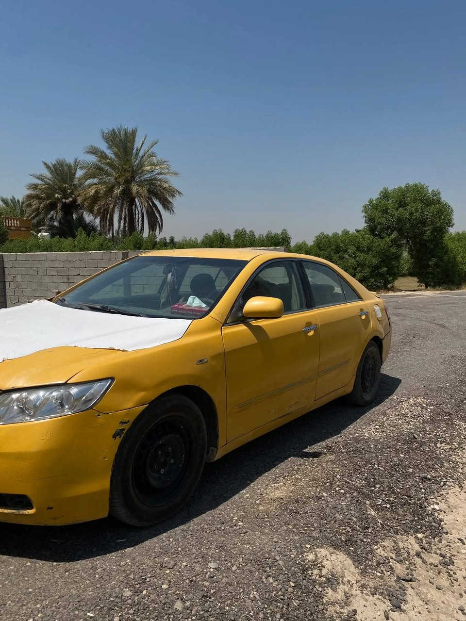 السلام عليكم ورحمة الله وبركاته
للبيع كامري موديل 2007 رقم انبار الجديد سنويه ال ٣١
مصفره هيأ وقرامات مكان سياره بغداد اليوسفيه
سعره ٦٠ وبيها مجال لاستفسار الاتصال
***********
***********
