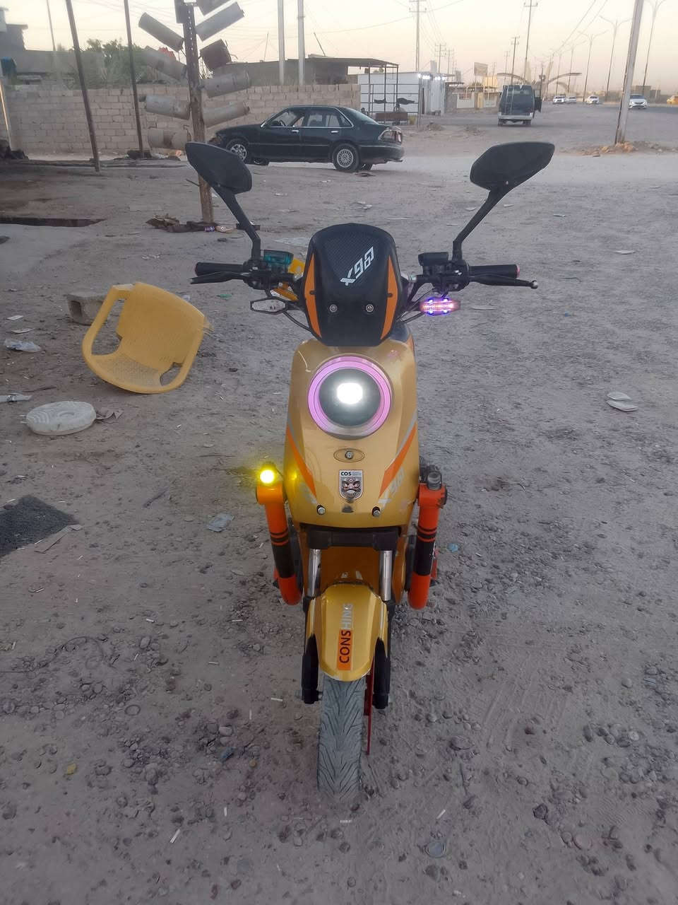 دراجه شحن للبيع بطاريات على الفحص كهربائيات شقالة السعر 400وبي مجال العنوان الفلوجة ***********
