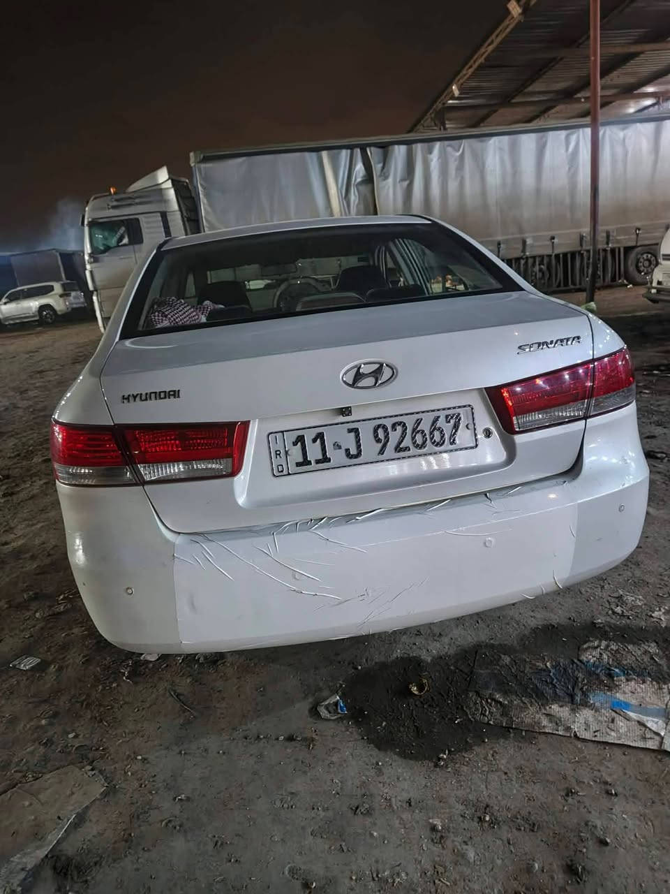 سوناتا 2008 
محرك 2400 
مثبت سرعة
كشن كهرباء
 تحكم ستيرن جهتين
السياره بيها قطعتين تبديل  و قطعتين صبغ والتبديل اثر طخه مو ظربة قوية سابقا بدون ضربة 
السيارة ماشية 380 مبدل مكينة طابوكه ماشية بالمكينة الجديده 75 
كير ومكينة بشرط اني اكفلهن 
نصبة السيارة تخبل شوفة عينكم 
عليها غرامات تنزل من السعر سنويه قبل شهرين سقطت 
سعرها ٨٣ وبيها مجال للطيبين أن شاء الله 
التواصل خاص و عالرقم : ***********

