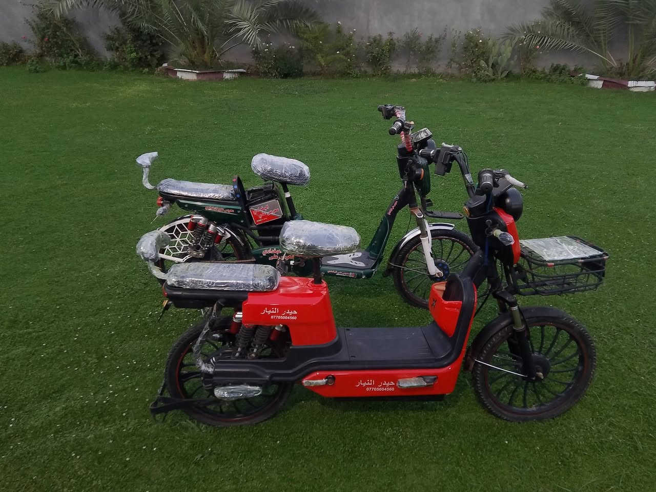دراجات شحن للبيع جدد بمعنا الكلمه حجم 20 بس نقص بطاريات هاذه رقم صاحبهن *********** السعر خاص
