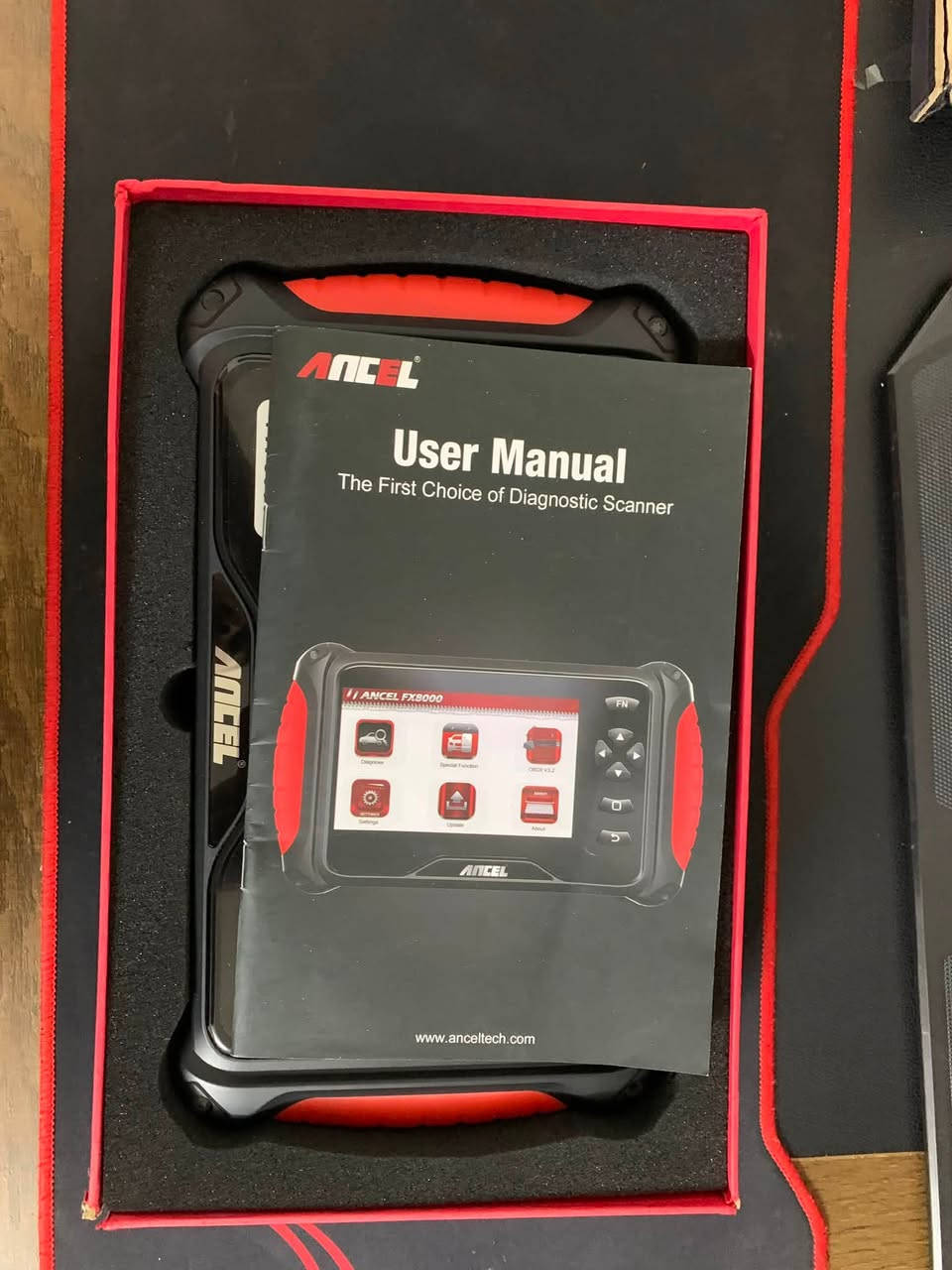 جهاز فحص اعطال للسيارات
Ancel FX-8000
السلام عليكم جهاز فحص اعطال سيارات للبيع 
جديد غير مستخدم مفتوح فقت للعرض
بي اشتراك مفتوح وتكدرون تبحثون عنه وتشوفون 
***********

