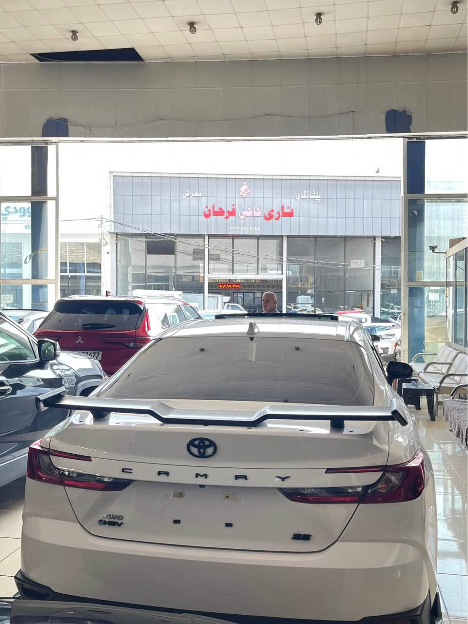Toyota Camry 2025 se plas hybrid 
جملغ ربع بنيد صبغ شويه بطانه في شاصي شرط
ارباك ستيرن سستم شركه
فحم رادار بيلادي شركه
سعر / ٢٣٥ مجال بسيط
موصفات
فتحه
شاشه كبير
كاميره
حساس
قودي رادار
قودي ايشاره
رادار
شاشه الكتروني
كوشن كهربايي
تحديد سرعه
لايت ليد
لايت زينون
ويل كه ب
باب بصمه
بصمه
Sport - normal -eco
بريك بصمه
شحن وايرليس

عنوان اربيل 
رقم موبايل *********** أربيل, العراق

