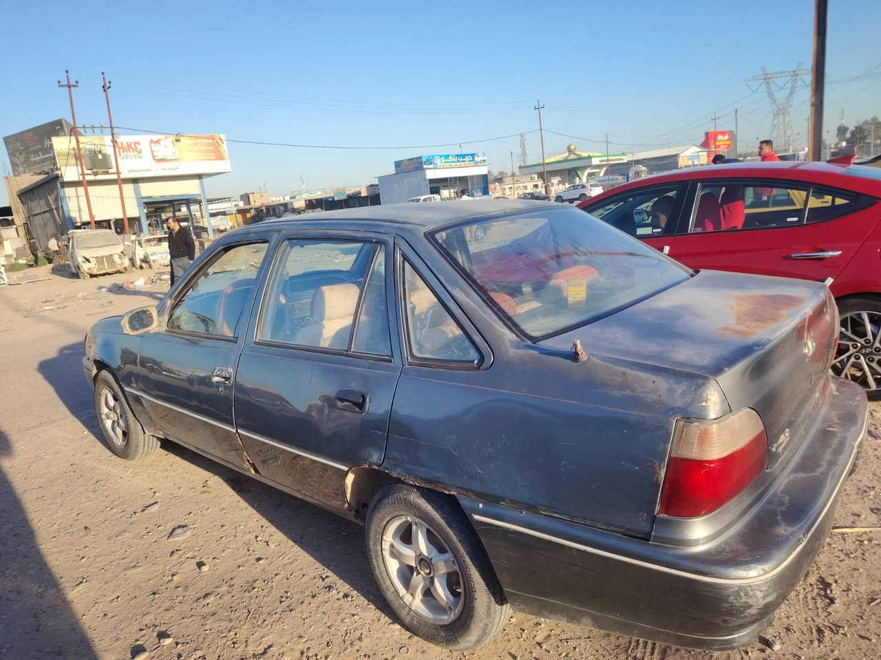 سلام عليكم دايو سلو موديل 95  تخم تاير كير  نظيف خير من الله مكينه خير من الله حداديه نظيفه خير من الله مكان السيارة بابل جبله السعر 21  الرقم ***********
