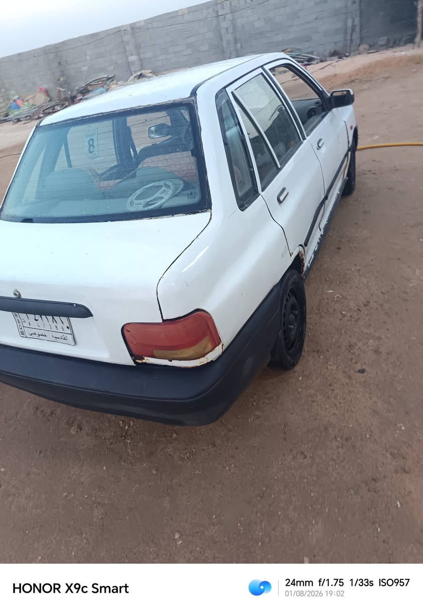 سلام عليكم سايبه لل بيع موديل ١٤ سياره شوكت ما تريد مداور موجود جاهزه نقص بس حداديه الكدام  خياسات قليله بيها طخات قليله  مكينه وكير كفاله سياره مناسبه   مكانها نجف سعر ٢٨ وبيها مجال سياره جاهزه ماذب عليها غير بس حداده لكدام وداشمه كهربايات كله شغاله.
ال استفسار ***********
