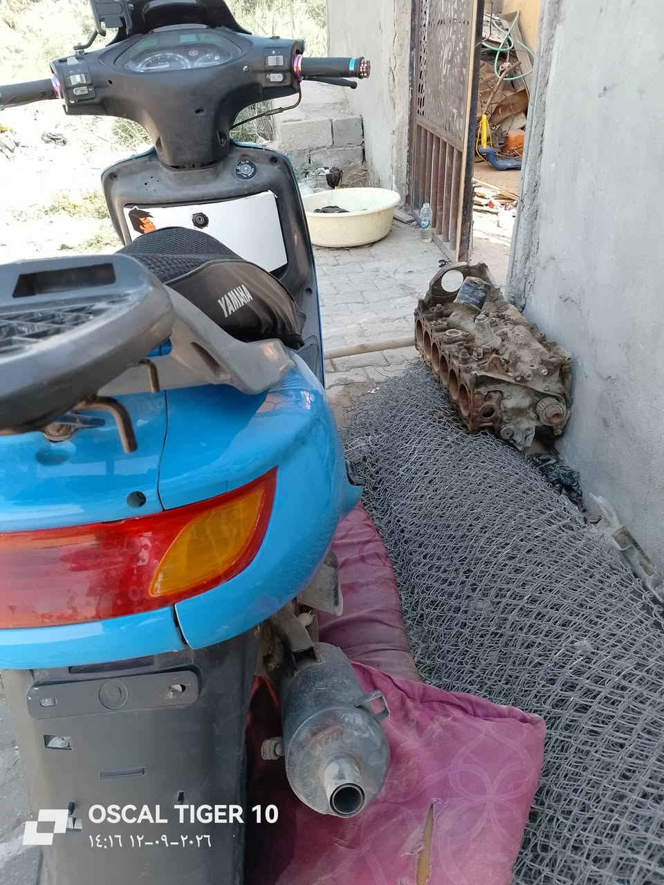 السلام عليكم دراجه فراشه للبيع كفاله الدراجه كدامك شوفت عينك الدراجه حلوه ونضيفه مابيها اي شي فقط الباتري يشغل بس شويه تعبان والكابريته وصخه تريد تنضيف دراجه سبانه ممدوده على المكينه مكينه ماممفتوحه وصالنصه  FM السعر خاص راسلني وتدلل واتس اب *********** مكان نجف مشخاب

نص مكتوب في الصور:
- OSCAL TIGER 10
- ١٤:١٥ ١٢-٠٩-٢٠٢٦
- ١٤:١٦ ١٢-٠٩-٢٠٢٦