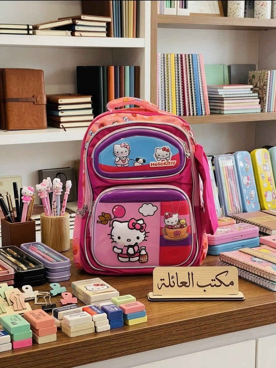 أناقة تليق بطموحكم.. تشكيلة الحقائب وصلت! 📚✨
لمرحلة جديدة تتطلب مظهراً أنيقاً ومميزاً، يقدّم لكم مكتب العائلة أرقى موديلات الحقائب المدرسية المخصصة من الروضة والى السادس إعدادي ؛ تصاميم عصرية تجمع بين الطابع الهادئ الراقي والأداء العملي المتكامل
العنوان موصل حي النور مقابل دانية ماركت 
للاستفسار الاتصال على الرقم ***********
ابدأوا عامكم الدراسي الجديد بحضور لافت وثقة تامة!
📍 مكتب العائلة — وجهتكم الدائمة لأجمل القرطاسية والمستلزمات الدراسية.
✨ الكميات محدودة، زورونا واختاروا ستايلكم المفضل

