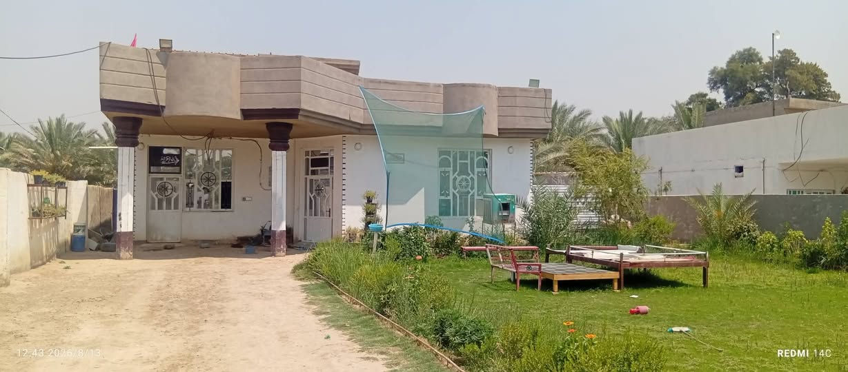 السلام عليكم للبيع قطعة ارض المساحه 10دونم الواجهه 125متر  والنزال 250متر وتحتوي على دونمين ونص عقد متصله بالشارع الخلفي ما عده العشر دوانم وتحتوي على خمس بيوت صب واثنان سندويش وجنس الأرض طابو بستان وامامهه ثلاث نهران ماء   وموقع الأرض شارع المطار قريه المثاثات تبعد عن شارع التبليط 500متر والاستفسار الاتصال بالرقم التالي   ***********
