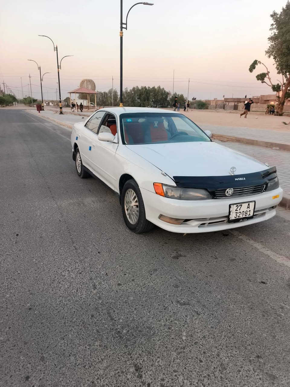 السلام عليكم سيارة مارك نفخ للبيع موديل 1992 مكفولة كص ونقل 
وضربة رقم ذي قار مشروع وطني انجليزي بسمي سنوية لي 2028 مكينة وكير ثنين ونص بالكارتون حدادة طخم تایر جديد كهربائيات كلها شغالة السعر 40 وبيها مجال مكان السيارة البصرة سفوان رقم صاحب السيارة ***********
