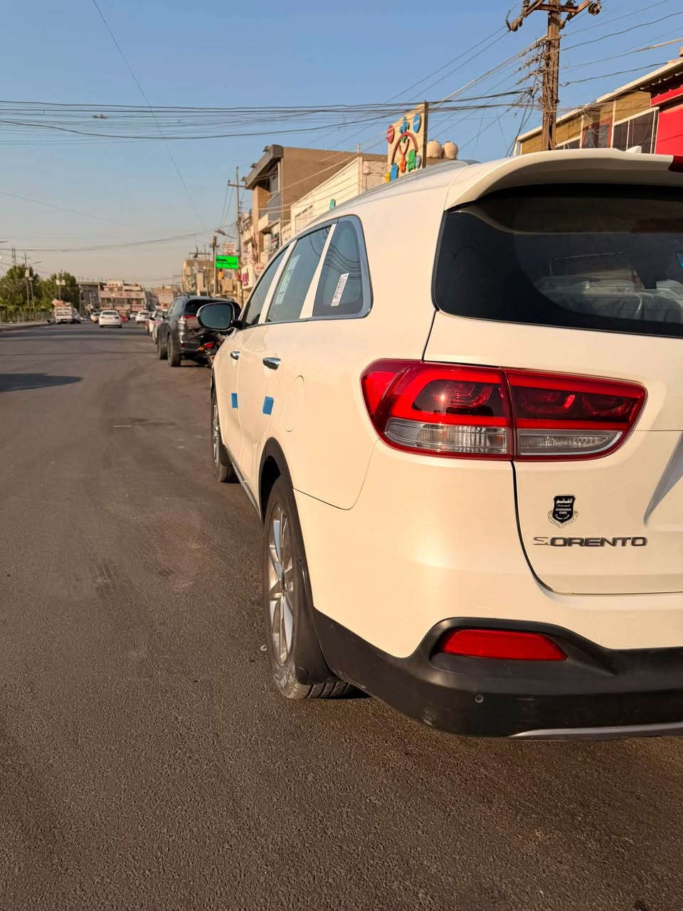 كيا سورنتو 2018
بيها صبغ باب وجاملغ خلف الصدر 

رقم بغداد الدولي

تحويل مباشر بسمي     

مواصفات 

1_حجم محرك 6سلندر كفاله

2_تحكم ستيرن 

3_كروز سرعه (تحكم سرعه بالستيرن) 

4_شاشه بلاديه لمس  

5_ شاشه ترحيب (((( اريل نفكيشن))))

6_يدات نيكل بلادي 

7 منظومه زنون بلادية 

8_لدات امامي خلفي   ((((كتلوكات شركه كلهن موجودات))))

9_علامه سورنتو بالدوسه 

10_مري جانبيه شفط كهربائي 

11_كشنات جلد

12_بصمه تشغيل +بصمه ابواب 

13_ أشاره ترحيب باليدات عند الاقتراب 

11_كشنات كهرباء عدد 2 

15_حساسات امامي وخلفي 

16_لايت زنون

17_انظمه قيادة عدد 4

18_ 3قطع تبريد 

19 _سبعه راكب 

20_صندوق كهربائي 

21_عدادالكتروني مو عادي))) 

22_بانوراما 

23_بردات خلفيه بلادي 

24 _جام اتو +حاكيه بلوتوث 

25 _ويل ستيل حجم 19 

27_ سياره ماشيه 90  الف حقيقي شرط الفحص 

29 _محرك كير كفاله عامه شرط من كلشي 

30 _سياره حلوة 

31_ بيع او مراوس

مكان السيارة بغداد حي الاعلام
*********** رقم 
السعر 178 ورقة وبيها مجال قليل
