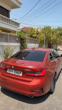 BMW 330i موديل 2022 امريكي حادثه جاملغ وبنيد وصندوك بي شك ماشية 36 الف...