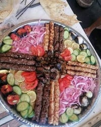 كصابه ال عبود • كباب لحم عجل • توصيل