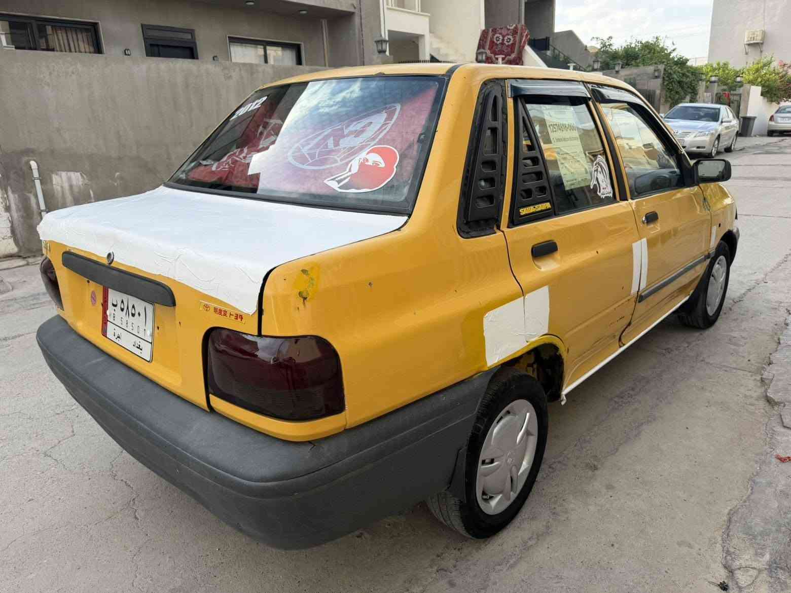 للبيع ساسيبه موديل 2012 رقم بغداد مشروع وطني لحد 2027 تبريت ثلج كير محرك صدر كهربيات تبريت كلها شرط سيارا مال شغل مابي نقص سعر 13ورق وبي مجال قليل ***********
