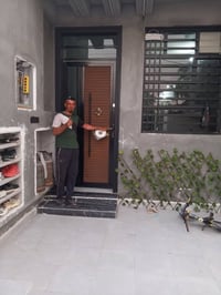 احدث ابواب قاصه داخلي وخارجي شغل درجه منتازه وحديد بشرط 2ملم باب خارجي...