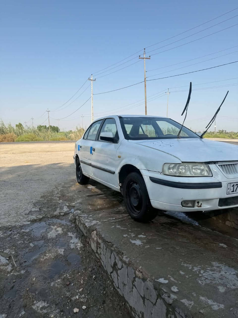 سمند ١٠ رقم نكليزي جاهزه من كلشي مكينه كير حداديه تبريد كهربائيات فقد البنيد طار باتري جديد تخم تاير جديد السعر ٢٤ وبيه مجال بصيط حك الجيه سماوه رميثه
***********
