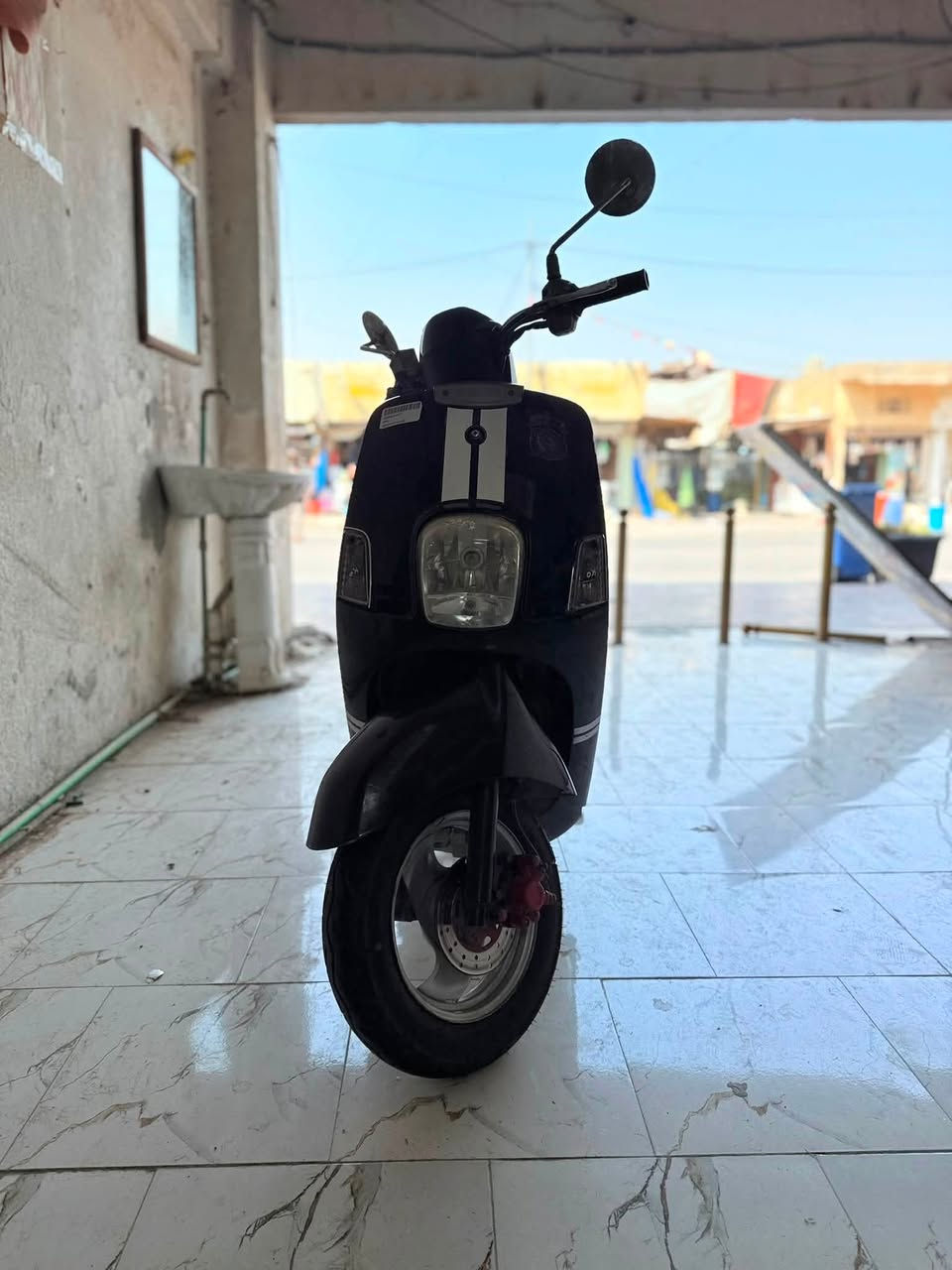 السلام عليكم
◾️ماكس بوليس
◾️مديل8
◾️مكفوله وكلش نظيفة
◾️سلف رياضي تايرات جدد كفرات ختم واحد 
◾️مكينة ممفتوحة بلاد
◾️العنوان كربلا/ ***********
السعر/775 وبيها مجال بسيط
