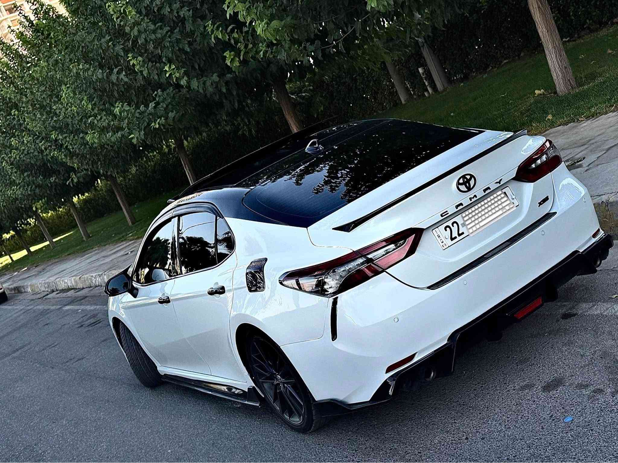 Camry XSE 2021 V6
فول فول مواصفات تو ويل
دواخل احمر
٥ كاميرا
بانوراما
فاست جارج
داتاشو
رادارات امامي و خلفي
كشن تدفئة و تبريد
اعلى فئة
سياره فقط بنيد و نص جاملغ مصبوغ
بدون دواخل بدون ارباك سنوي رقم كلها جديد
مكان سياره اربيل 
واتساب ***********
سعر ٢٣٠$ و مجال

تةنها بونيد و نيو جاملغي صبوغه بى ژورى بئ ارباك فول فول مواصفاته بانوراما داتاشو ٥ كاميرا كوشن سارد و كةرم ناو سور 
*********** أربيل, العراق

