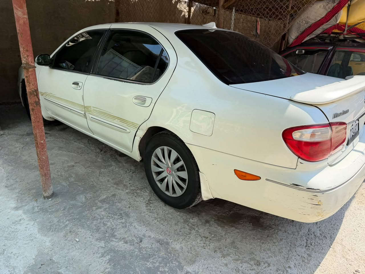 بسيب الوعود الكاذبه نيسان مكسيما
موديل ٢٠٠٨

رقم بغداد هزه2031  جديد بسمي

بدون صبغ

منظومه زونون عالي ناصي 

تبريد ثلج ❄️

تدفئه 

سستم صوت +دمام 

شاشه كاربلاي اندوريد اوتر شاشه شادها ب180 مو ام الجلب تعلك بلحر 

داش كام 

تضليل مسموح مورورياً +عازل حراري 

كير جديد اوتو 

مري كهرباء

مكينه مال حاويه

تخم تاير 

حداديه صدر جديد

مكاني بغداد كراده مجمع مشن

السعر خاص

مو شراي لاتعبني رجاءً 

كلشي بلصور موجود سياره مال جناي متوازي ع بيعتها متوفر ماسنجر وواتساب 

***********

‬
