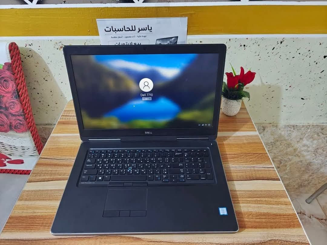 Dell Precision 7710 • كرت شاشة AMD 4GB • رام 16GB