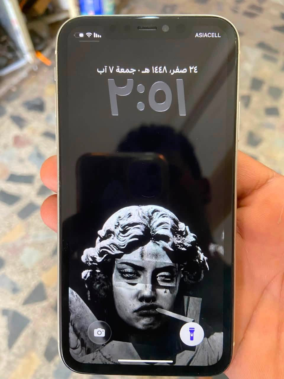 السلام عليكم متاح جهاز ايفون ١١ عادي جهاز جديد ذاكرة ١٢٨ بطارية 🔋 ٧٦ اي قطعة ممبدلة سعر ١٥٠ استفسار *********** بغداد الشعب
