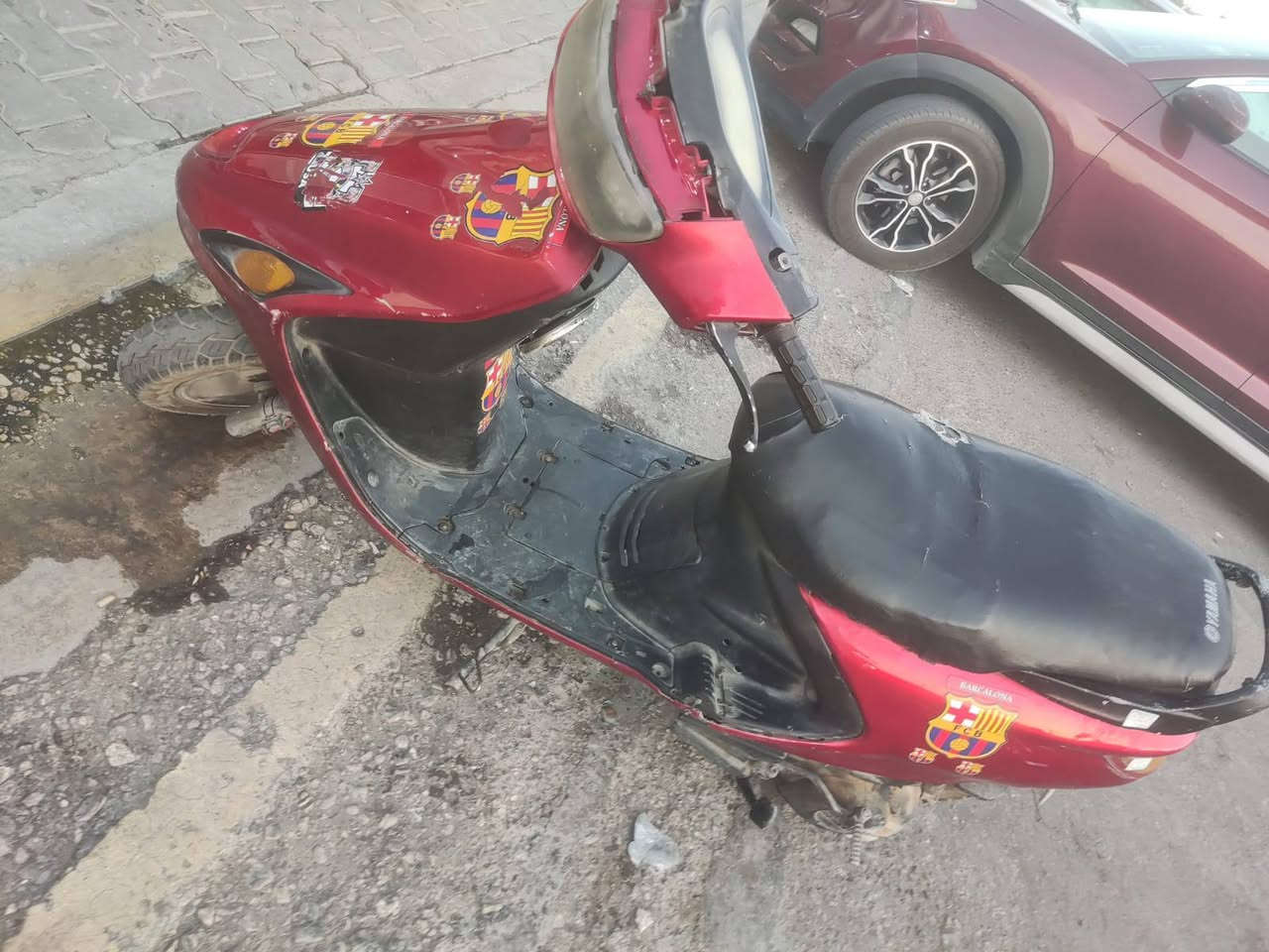 دراجه فراشه فحل للبيع جاهزه مكينه كهربائيات جك نص دبلات كله شغال السعر 290 نجف حي الغري ***********
