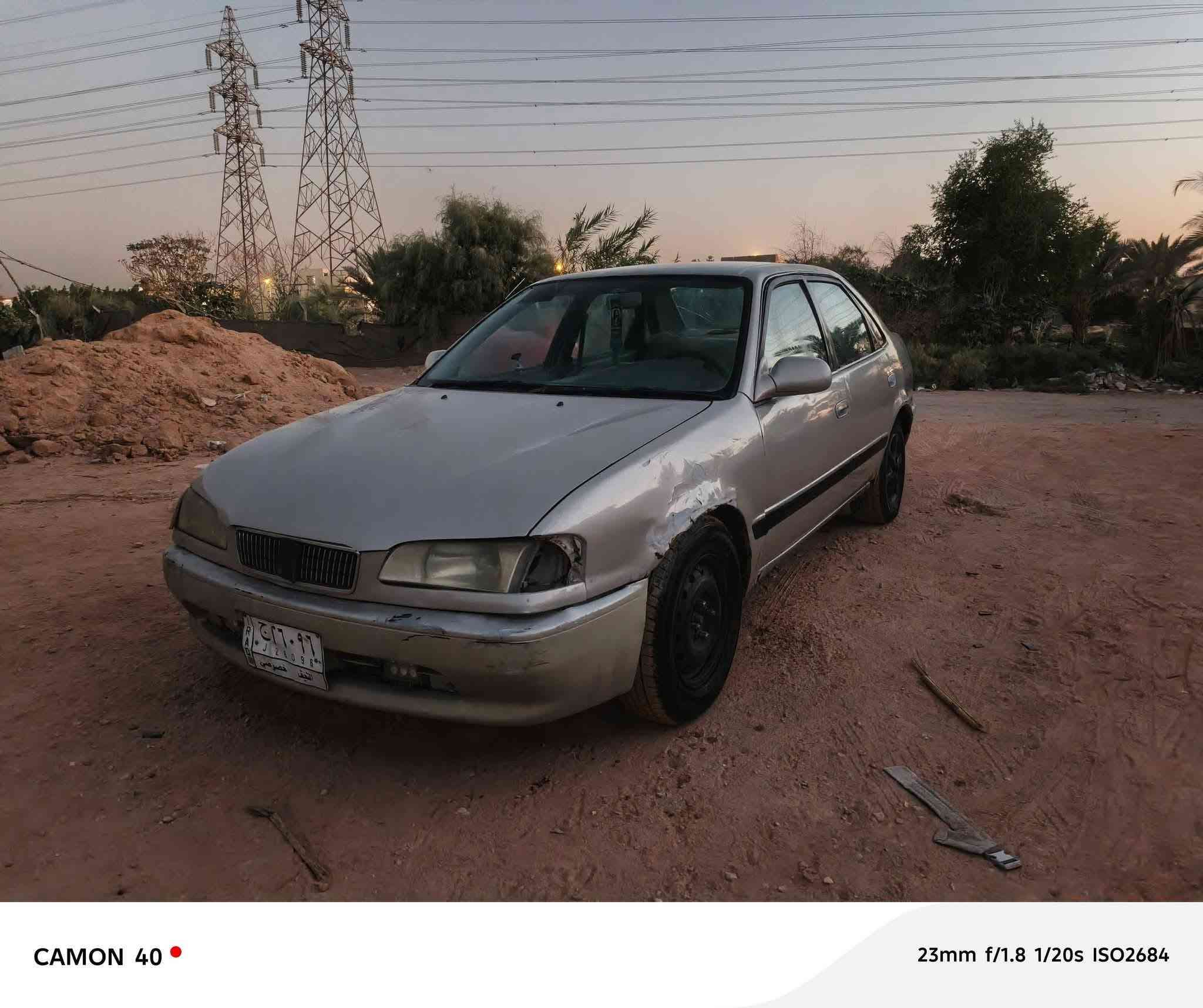 كورلا ياباني 1996 للبيع.. گير ومحرك مكفول. گير عادي رقم نجف ومكانها نجف. مكفوله من الكصه ونقل الجثه والضربه القويه السعر 22 وبيها مجال. للاستفسار ***********
